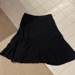 Nally & Millie black peasant skirt